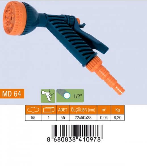 TETİKLİ TABANCA SÜZEK 8 FONK. (NORMAL REKOR)